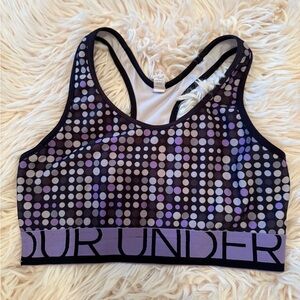 Under Armour Women's Purple Sports Bra Size Small